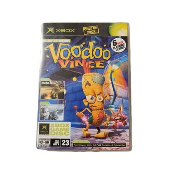 Voodoo Vince XBox Demo Game Disc October 2003 Disc Number 23 6 Playable Demos - Picture 1 of 1